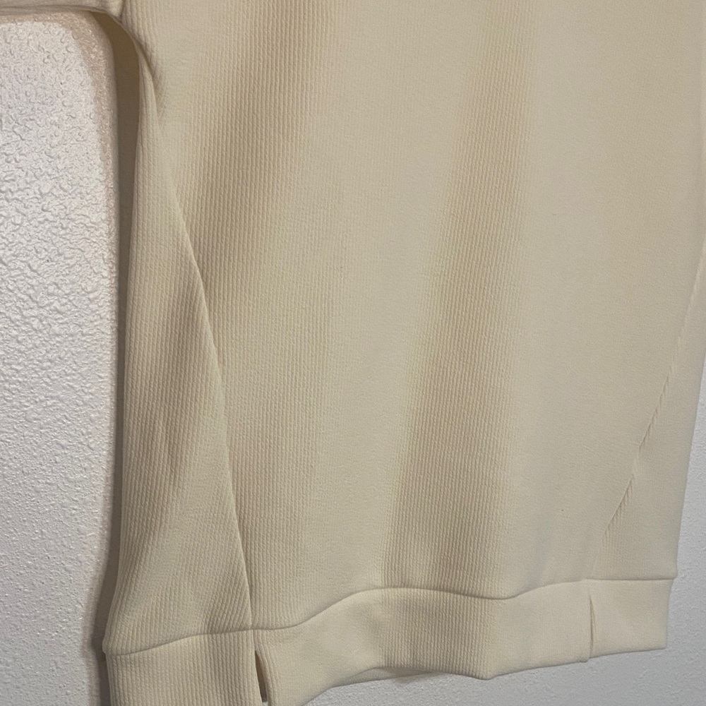 Marc New York Women's V-Neck Off-White Sweater Size L/G - Picture 5 of 14